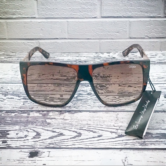 QUAY Sunglasses INCOGNITO Tortoiseshell - Picture 4 of 9